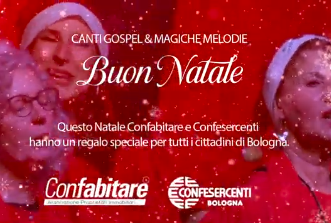 Canti Gospel e Magiche Melodie. Confabitare e Confesercenti, un regalo speciale per i cittadini di Bologna